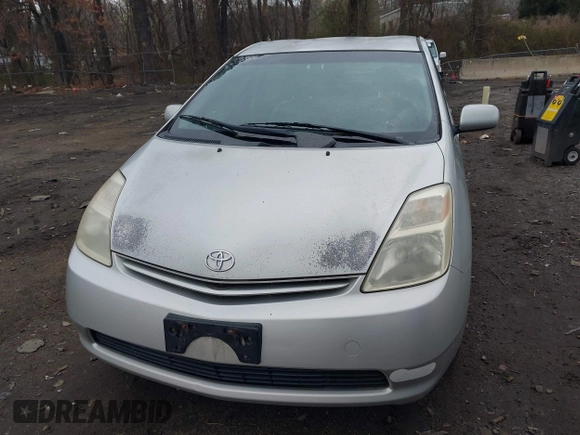 2005 Toyota Prius with VIN JTDKB20U853110933, listed as a IAAI auction lot 42049592 with 158,217 mi miles. Bid and sale history available at carsss.com. Image 6.