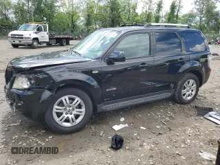 2008 Mercury Mariner Premier z VIN 4M2CU97128KJ17304, wystawiony jako Copart lot #55965555 z przebiegiem 134 473 mil mil oraz Szkoda całkowita • Salvage title. Historia ofert i sprzedaży dostępna na DreamBid. Obrazek 1.