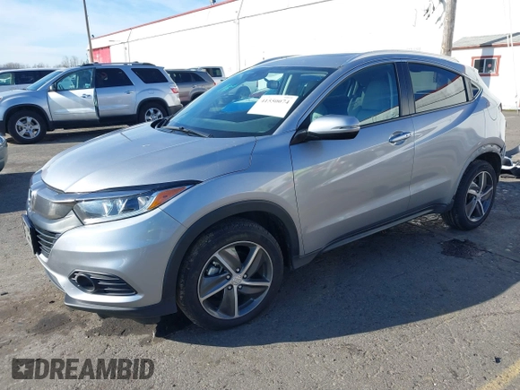 2021 Honda HR-V EX with VIN 3CZRU6H59MM749892, listed as a IAAI auction lot 41550074 with 61,590 mi miles. Bid and sale history available at carsss.com. Image 18.