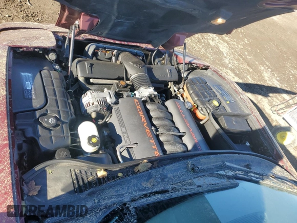 2003 Chevrolet Corvette with VIN 1G1YY32G935126770, listed as a Copart auction lot 80936684 with 34,171 mi miles and Salvage Title. Bid and sale history available at carsss.com. Image 12.