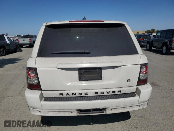 2006 Land Rover Range Rover Sport HSE with VIN SALSF25476A945506, listed as a Copart auction lot 60714065 with 204,600 mi miles and Salvage title. Bid and sale history available at DreamBid. Image 6.