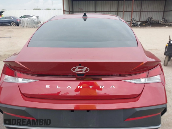 2024 Hyundai Elantra SE with VIN KMHLL4DG6RU850932, listed as a IAAI auction lot 42389644 with 11,958 mi miles and . Bid and sale history available at DreamBid. Image 16.