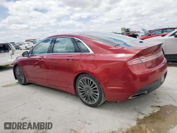 2015 Lincoln MKZ Hybrid with VIN 3LN6L2LU1FR603300, listed as a Copart auction lot 55769375 with 136,243 mi miles and Salvage title. Bid and sale history available at DreamBid. Image 2.
