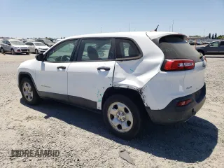 2016 Jeep Cherokee Sport z VIN 1C4PJMAB7GW269834, wystawiony jako Copart lot #63097645 z przebiegiem 30 703 mil mil oraz Szkoda całkowita • Salvage title. Historia ofert i sprzedaży dostępna na DreamBid. Obrazek 2.