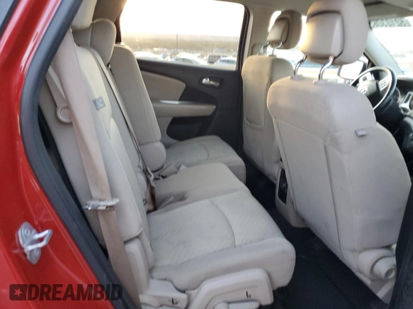 2016 Dodge Journey American Value with VIN 3C4PDCABXGT185692, listed as a Copart auction lot 52123065 with 40,963 mi miles and Salvage Title. Bid and sale history available at DreamBid. Image 10.