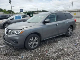 2018 Nissan Pathfinder SL with VIN 5N1DR2MN8JC628389, listed as a Copart auction lot 60066065 with 152,380 mi miles and Salvage title. Bid and sale history available at DreamBid. Image 1.