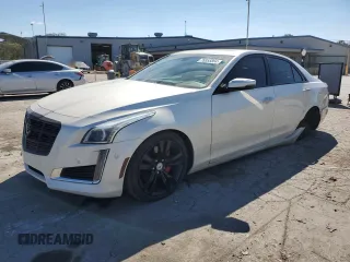 2014 Cadillac CTS Premium AWD with VIN 1G6AZ5S30E0145483, listed as a Copart auction lot 76355864 with 89,917 mi miles and Salvage Title. Bid and sale history available at DreamBid. Image 1.