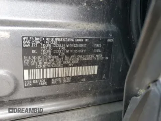 2023 Toyota RAV4 LE with VIN 2T3K1RFV4PC250992, listed as a Copart auction lot 50833805 with 36,123 mi miles and Salvage Title. Bid and sale history available at carsss.com. Image 12.