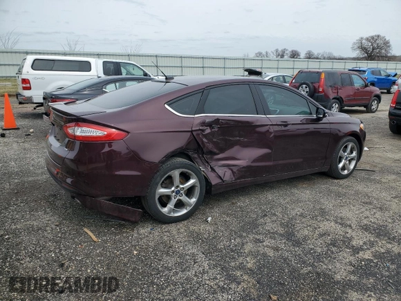 2013 Ford Fusion SE with VIN 3FA6P0H79DR325460, listed as a Copart auction lot 51643085 with 102,123 mi miles and Non Repairable. Bid and sale history available at carsss.com. Image 3.