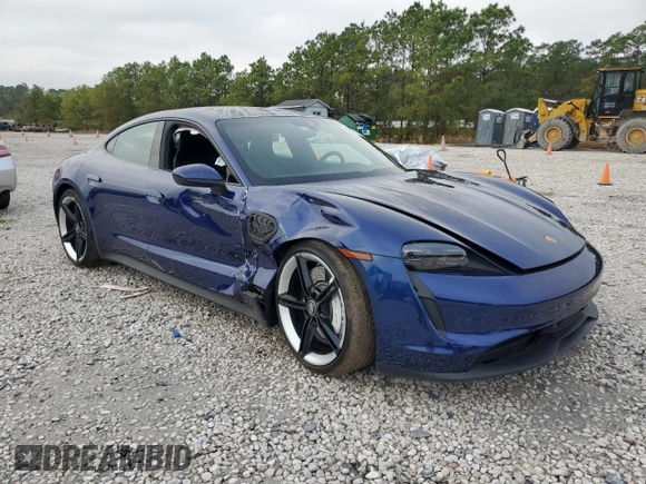 2021 Porsche Taycan z VIN WP0AA2Y19MSA15295, wystawiony jako Copart lot #84241924 z przebiegiem 30 632 mil mil oraz Szkoda całkowita • Salvage title. Historia ofert i sprzedaży dostępna na DreamBid. Obrazek 4.
