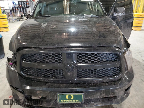 2014 Ram 1500 Express with VIN 1C6RR6KT8ES114385, listed as a Copart auction lot 46470885 with 157,055 mi miles and Salvage Title. Bid and sale history available at carsss.com. Image 12.