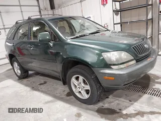 1999 Lexus RX 300 Luxury SUV with VIN JT6GF10U7X0036842, listed as a IAAI auction lot 41714651 with 238,904 mi miles. Bid and sale history available at carsss.com. Image 1.