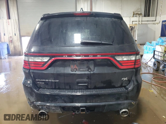 2015 Dodge Durango R/T with VIN 1C4SDJCT6FC908470, listed as a Copart auction lot 50535465 with 88,075 mi miles and Salvage Title. Bid and sale history available at carsss.com. Image 6.