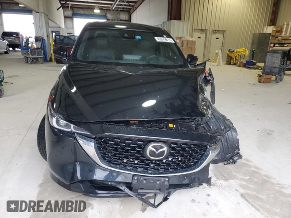 2023 Mazda CX-5 Signature with VIN JM3KFBXY6P0235017, listed as a Copart auction lot 45979615 with 14,487 mi miles and Salvage Title. Bid and sale history available at carsss.com. Image 5.