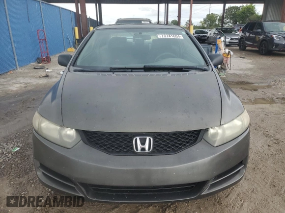 2010 Honda Civic Cpe EX with VIN 2HGFG1B8XAH514046, listed as a Copart auction lot 73741604 with 139,413 mi miles and Salvage Title. Bid and sale history available at carsss.com. Image 5.