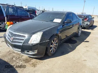 2008 Cadillac CTS RWD w/1SB with VIN 1G6DP57V680164556, listed as a IAAI auction lot 40827256 with 161,953 mi miles. Bid and sale history available at carsss.com. Image 2.