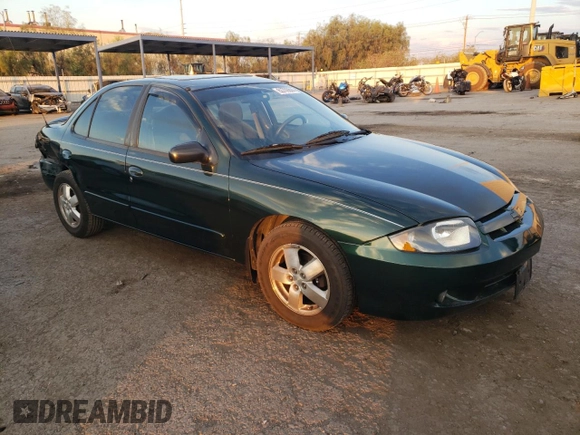 2003 Chevrolet Cavalier LS with VIN 1G1JF52F937121390, listed as a Copart auction lot 63709844 with 106,799 mi miles and Non Repairable. Bid and sale history available at carsss.com. Image 4.