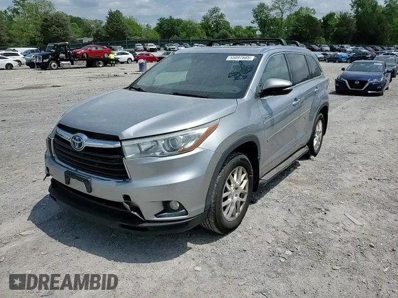 2015 Toyota Highlander Limited with VIN 5TDDCRFH1FS007412, listed as a Copart auction lot 55097685 with 271,579 mi miles and Clean title. Bid and sale history available at DreamBid. Image 14.