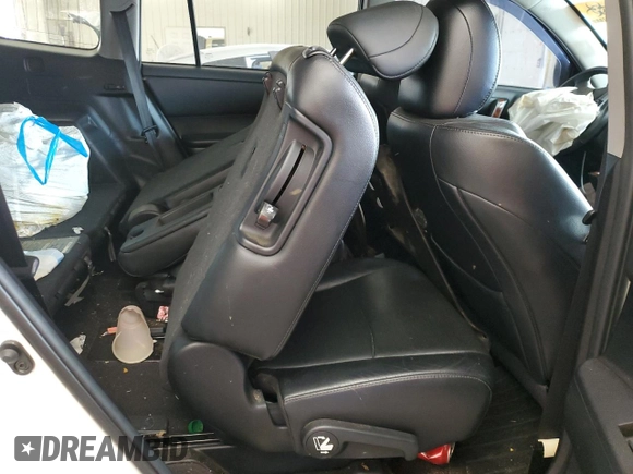 2012 Toyota Highlander Limited with VIN 5TDDK3EHXCS141669, listed as a Copart auction lot 59583955 with Not provided miles and Non repairable. Bid and sale history available at DreamBid. Image 11.