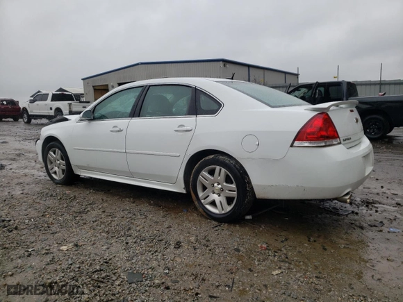 2012 Chevrolet Impala LT Retail with VIN 2G1WB5E32C1120484, listed as a Copart auction lot 44393985 with 190,314 mi miles and Salvage Title. Bid and sale history available at carsss.com. Image 2.