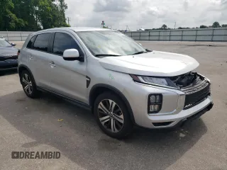 2020 Mitsubishi Outlander ES with VIN JA4AP3AU4LU021461, listed as a Copart auction lot 60863715 with 99,147 mi miles and Salvage title. Bid and sale history available at DreamBid. Image 4.