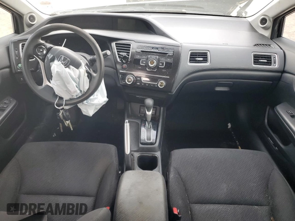 2013 Honda Civic EX with VIN 2HGFB2F80DH521820, listed as a Copart auction lot 51419205 with 137,119 mi miles and Salvage Title. Bid and sale history available at DreamBid. Image 8.