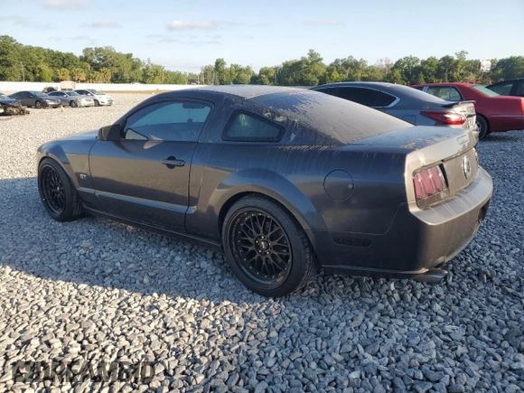 2007 Ford Mustang GT Deluxe with VIN 1ZVFT82H675249710, listed as a Copart auction lot 52933495 with 107,862 mi miles and Clean Title. Bid and sale history available at carsss.com. Image 2.