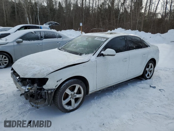 2009 Audi A4 z VIN WAULF68K19N030271, wystawiony jako Copart lot #89369625 z przebiegiem 231 592 mil mil oraz Szkoda całkowita • Salvage title. Historia ofert i sprzedaży dostępna na DreamBid. Obrazek 1.