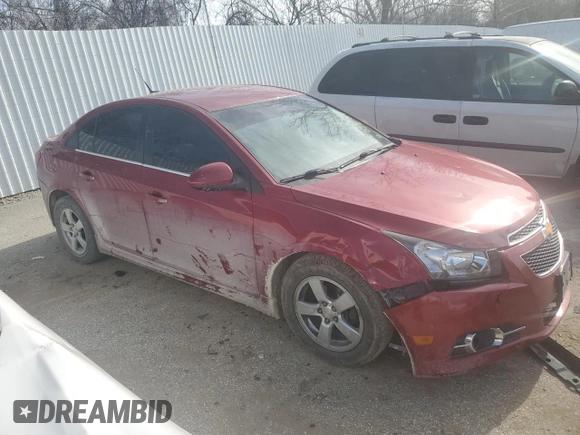 2013 Chevrolet Cruze 1LT with VIN 1G1PC5SB8D7255034, listed as a Copart auction lot 42328514 with 170,133 mi miles and Clean Title. Bid and sale history available at carsss.com. Image 4.