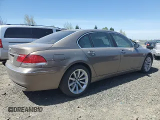 2008 BMW 7 Series 750Li with VIN WBAHN83548DT79127, listed as a Copart auction lot 53296435 with 116,915 mi miles and Clean title. Bid and sale history available at DreamBid. Image 3.