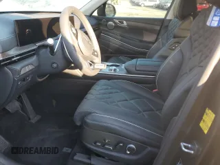 2025 Genesis GV80 Prestige with VIN KMUHEESC7SU212962, listed as a Copart auction lot 83525284 with 121 mi miles and Salvage Title. Bid and sale history available at DreamBid. Image 7.