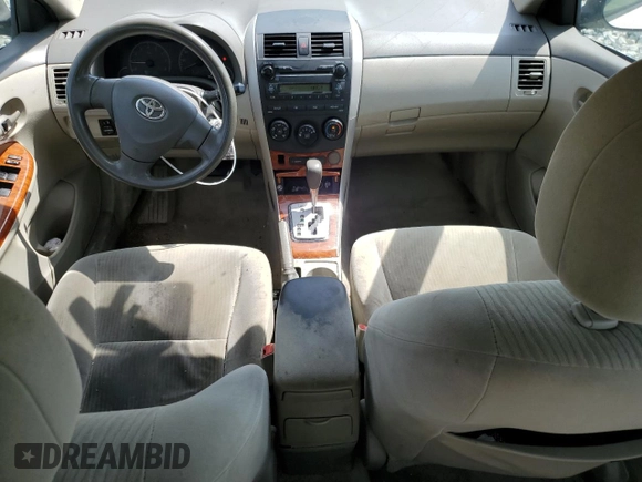 2009 Toyota Corolla with VIN 1NXBU40E49Z055200, listed as a Copart auction lot 52759435 with 186,806 mi miles and Salvage Title. Bid and sale history available at carsss.com. Image 8.