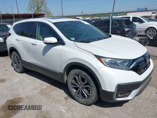 2020 Honda CR-V EX with VIN 7FARW1H51LE025351, listed as a IAAI auction lot 42049979 with 83,211 mi miles and . Bid and sale history available at carsss.com. Image 1.