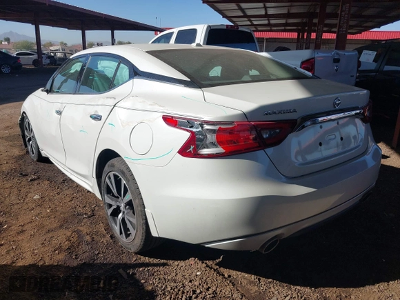2018 Nissan Maxima SV with VIN 1N4AA6AP8JC386625, listed as a IAAI auction lot 41345154 with 44,441 mi miles and . Bid and sale history available at DreamBid. Image 3.