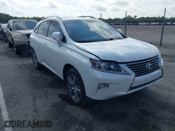 2015 Lexus RX 350 with VIN 2T2ZK1BA5FC206065, listed as a IAAI auction lot 42070894 with 74,632 mi miles and . Bid and sale history available at DreamBid. Image 1.