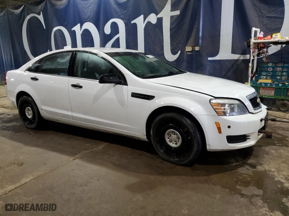 2013 Chevrolet Caprice Police Patrol Vehicle Police with VIN 6G1MK5U32DL825339, listed as a Copart auction lot 51218295 with 51,654 mi miles and Clean Title. Bid and sale history available at carsss.com. Image 4.