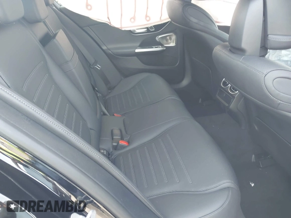 2024 Mercedes-Benz C 300 with VIN W1KAF4GB8RR174057, listed as a IAAI auction lot 41169566 with 9,340 mi miles and . Bid and sale history available at DreamBid. Image 8.