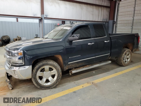 2017 Chevrolet Silverado 1500 LTZ with VIN 1GCVKSEC4HZ390705, listed as a Copart auction lot 68394034 with 216,241 mi miles and Salvage Title. Bid and sale history available at carsss.com. Image 1.