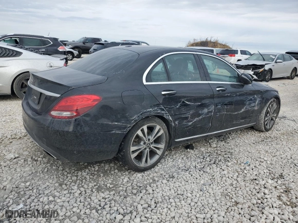 2018 Mercedes-Benz C-Class C 300 with VIN 55SWF4JB6JU246374, listed as a Copart auction lot 83634234 with 100,221 mi miles and Salvage Title. Bid and sale history available at carsss.com. Image 3.