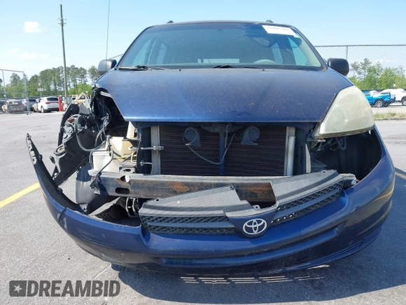 2005 Toyota Sienna CE with VIN 5TDZA23C65S290321, listed as a IAAI auction lot 42006996 with 161,256 mi miles. Bid and sale history available at carsss.com. Image 6.