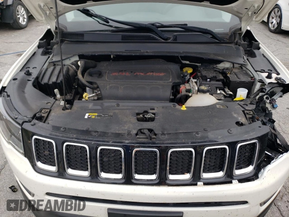 2017 Jeep Compass Sport z VIN 3C4NJDAB9HT658022, wystawiony jako Copart lot #81982624 z przebiegiem 46 396 mil mil oraz Szkoda całkowita • Salvage title. Historia ofert i sprzedaży dostępna na DreamBid. Obrazek 12.