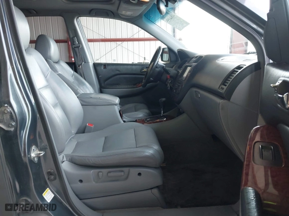 2003 Acura MDX Touring Pkg RES w/Navigation System with VIN 2HNYD18993H555930, listed as a IAAI auction lot 41844355 with 145,100 mi miles. Bid and sale history available at carsss.com. Image 5.