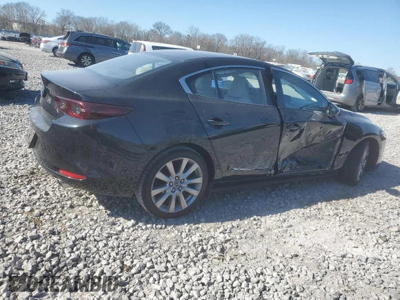 2019 Mazda 3 w/Select with VIN JM1BPACL1K1113212, listed as a Copart auction lot 46550665 with 33,092 mi miles and Salvage Title. Bid and sale history available at carsss.com. Image 3.