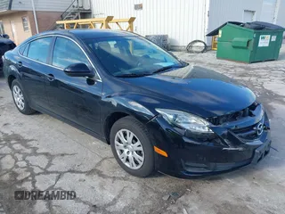 2009 Mazda 6 i Sport with VIN 1YVHP81A495M24490, listed as a IAAI auction lot 41253311 with 106,043 mi miles and . Bid and sale history available at carsss.com. Image 1.