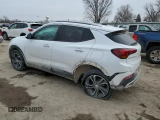 2023 Buick Encore GX Select with VIN KL4MMDS21PB009522, listed as a Copart auction lot 45412475 with 29,155 mi miles and Salvage title. Bid and sale history available at DreamBid. Image 2.