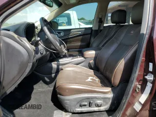 2014 Infiniti QX60 with VIN 5N1AL0MN5EC528670, listed as a Copart auction lot 54874095 with 178,916 mi miles and Salvage Title. Bid and sale history available at DreamBid. Image 7.