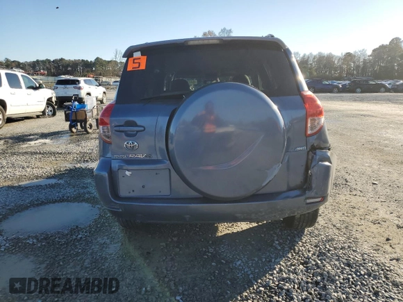 2006 Toyota RAV4 with VIN JTMBK35V065011522, listed as a Copart auction lot 84474234 with 132,896 mi miles and Salvage Title. Bid and sale history available at carsss.com. Image 6.