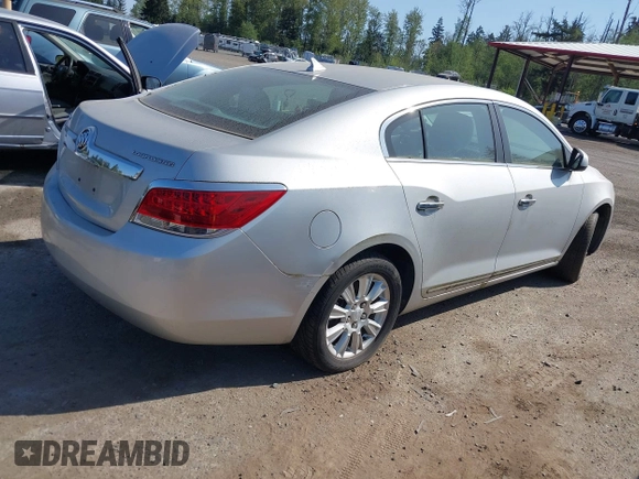 2010 Buick LaCrosse CX with VIN 1G4GB5EG7AF176775, listed as a IAAI auction lot 42122083 with 101,270 mi miles. Bid and sale history available at carsss.com. Image 4.