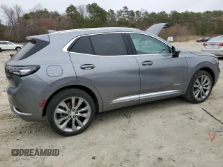2021 Buick Envision Avenir with VIN LRBFZSR47MD196789, listed as a Copart auction lot 48787165 with 20,551 mi miles and Salvage Title. Bid and sale history available at carsss.com. Image 3.