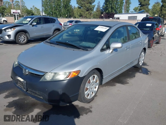 2008 Honda Civic LX with VIN 1HGFA16548L055448, listed as a IAAI auction lot 42208180 with 188,813 mi miles and . Bid and sale history available at DreamBid. Image 6.